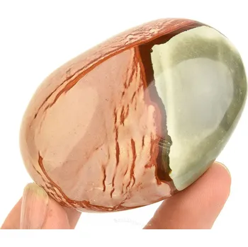 Sběratelství Jaspis pestrý leštěný kámen Madagaskar 145g