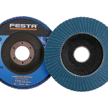 Brusný kotouč Kotouč lamelový, 115mm, P 80, FESTA