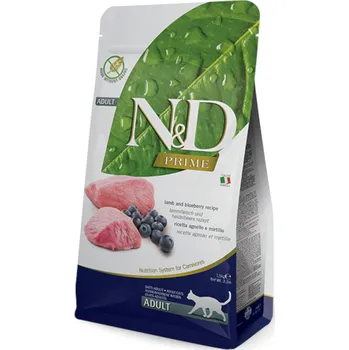 Krmivo pro kočku 2x5kg Farmina N&D Cat Grain Free Lamb & Blueberry