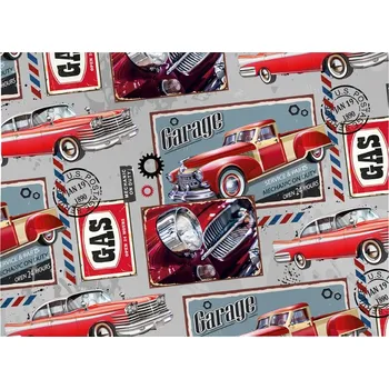 Balící papír Balící papír K330 100x70 LUX auta