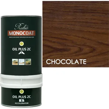 Olej na dřevo Rubio Monocoat Oil Plus 2C CHOCOLATE 1,3 L