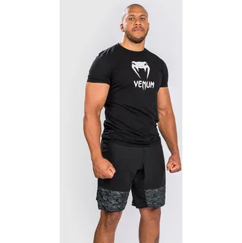 Pánské tričko VENUM Tričko Venum Classic černé M ČERNÁ
