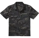 Brandit košile US shirt shortsleeve 4101 dark camo, velikost M