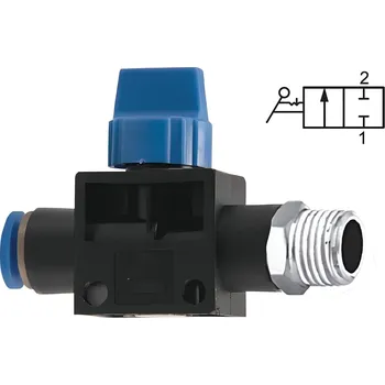 Ventil Pneumatics & Hydraulics Uzavírací ventil bez odvětrání 6 - G1/8"