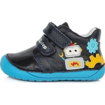 Dívčí bačkory Dětská barefoot obuv D.D.step S070 337 Royal Blue, velikost 22