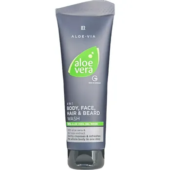 LR Aloe Vera 4v1 Šampon na tělo, obličej, vlasy a vousy 250 ml