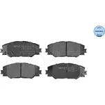 Sada brzdových destiček, kotoučová brzda MEYLE 025 243 3717