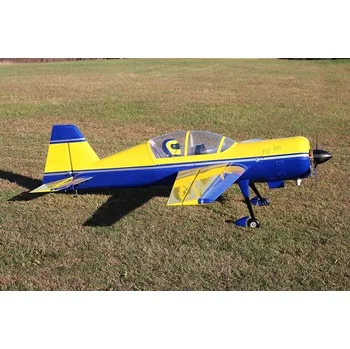 RC model letadla ExtremeFlight 110" Yak 54 EXP Žlutá/Modrá 2,79m - expresní doprava