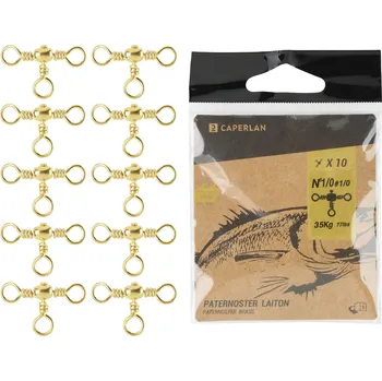 CAPERLAN Obratlík páternoster mosazný SW 10 ks 8