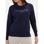 Dámská modrá mikina Tommy Hilfiger - Velikost XL, Barva Modrá 55491 WW0WW28220