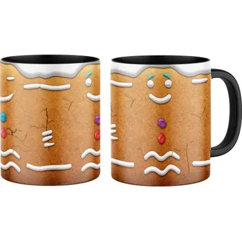 Keramický hrnek s potiskem Perníček - celopotisk