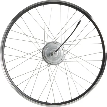 Cyklosvítilna BTWIN Přední kolo k městskému elektrokolu B900/Elops 900 36 V černé ČERNÁ