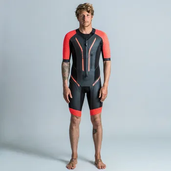 Neoprenový oblek NABAIJI Unisex neoprenová kombinéza na swimrun 4/2 mm 42 ČERNÁ