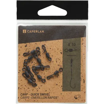CAPERLAN Obratlík na kaprařinu Quick Swivel 10 ks
