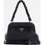 Černá kabelka Guess Hassie frame crossbody - Barva Černá, Materiál Imitace Kůže 46330 VG839717