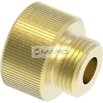 Merabell Redukce mosazná G1/2" F x 3/8" M pro vlnovcovou trubku DN8, pro WC nádržky G1/2"F x G3/8"M pro trubku DN8, M0229