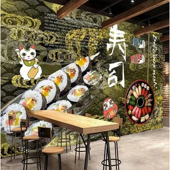 Tapeta Solution Media 3D tapety - Sushi MU4781 1 - Voděodolné plátno - Textilní tapeta omyvatelná - 250g/m2