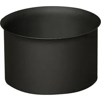 Kouřovod Eurometal zděř kouřová 180mm t.1,5mm ČER