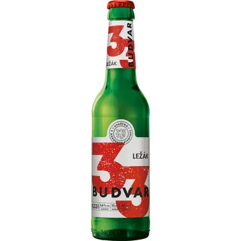 Pivo Budvar 33 0,33l - přepravka