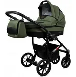 Kočárek 3v1 BabyLux Largo Olive Black