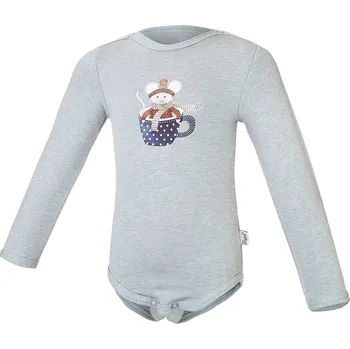 Kojenecký body Little Angel body smyk obrázek DR Outlast® - lišejník melír Velikost: 80