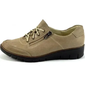 Dámské polobotky 334 polobotka Helios béžová vzor, velikost 39