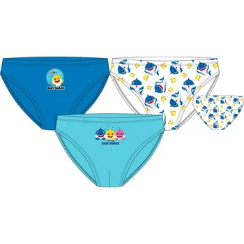 Chlapecké spodní prádlo Chlapecké slipy Baby Shark 3 pack 104/110