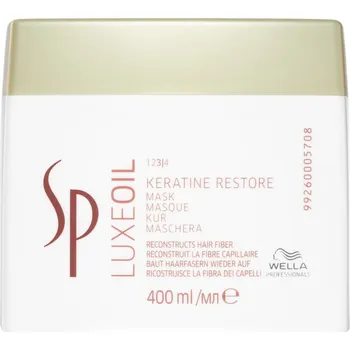 Vlasová regenerace Wella Professionals SP Luxe Oil vyživující maska pro poškozené vlasy 400 ml