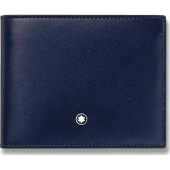 Peněženka Montblanc Meisterstück 6 cc, modrá