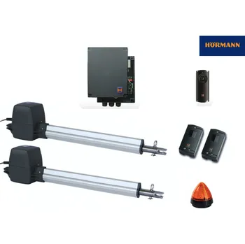 Hörmann RotaMatic 2 SK 4554032 BiSecur pohony pro dvoukřídlou bránu do průjezdu 5m, fotobuňky, dálkový ovladač, maják
