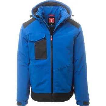 Pánská softshellová bunda PAYPER PERFORMER PAD zateplená softshell bunda - černá XXXL