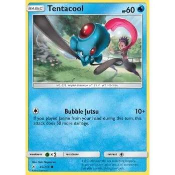 Volný čas Pokémon UNB 040/214 Tentacool - Unbroken Bonds Stav: Excellent, Verze: NORMAL