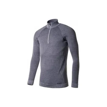 Dámské termoprádlo MOIRA rolák se zipem, kouřová| M-L