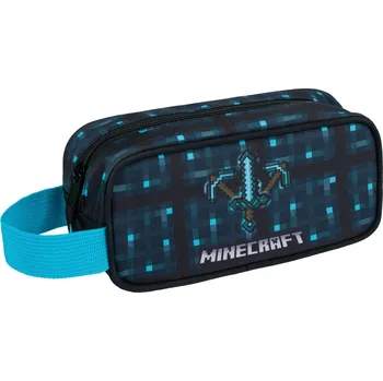 BAAGL Minecraft etue prázdný, Blue Axe and Sword