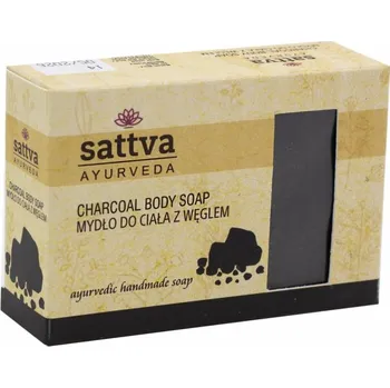 Mýdlo SATTVA Ájurvédské mýdlo Uhlí