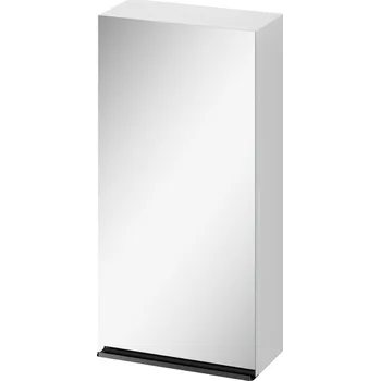 Koupelnový nábytek Cersanit Virgo zrcadlová skříňka 40 bílá, úchyt černá S522-009