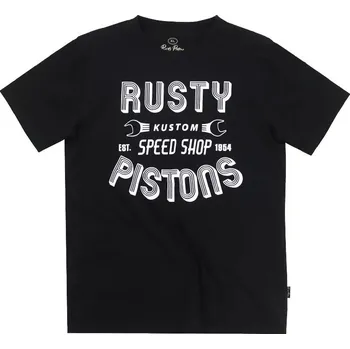 Nákrčník Rusty Pistons Rptsm98 Hulton black triko - M / černá