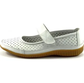 Dámské baleríny Balerína Aurelia s páskem bílá 5401, velikost 37