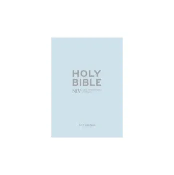 Cizojazyčná kniha NIV Pocket Pastel Blue Soft-tone Bible - Version, New International