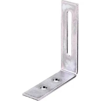Tesařské kování Spojovací úhelník nastavitelný 65x80x20 mm galvanicky pozinkovaný