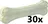 Tenesco Kost bůvolí bílá 10 cm, 30 ks