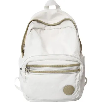 Jednobarevný batoh na každou příležitost Barva: Bílá, Velikost: L32cmW13cmH41cm