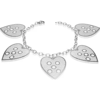 Náramek Dámský náramek ocel GHBB270 délka 17 cm