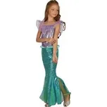 Šaty na karneval - mořská panna, 120-130 cm