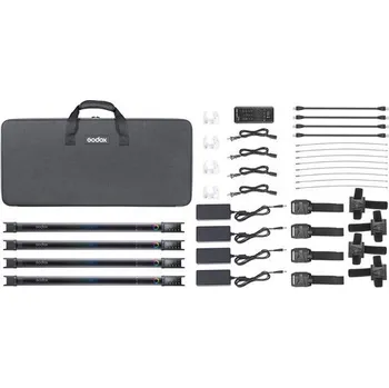 Studiové světlo Kit čtyřech RGB LED Tube Light Godox TL60 - doprava zdarma