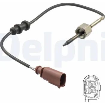Čidlo automobilu Čidlo, teplota výfukových plynů DELPHI TS30185