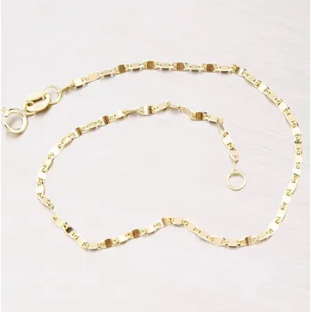 Náramek Dámský náramek žluté zlato 585 44-1581 délka 17 cm