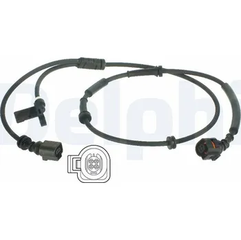 Přislušenství brzdového systému Snímač, počet otáček kol DELPHI SS20122