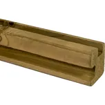 Hranol drážkovaný Borovice, 70x70x3000 mm, impregnovaný