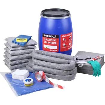 Sorbent HAPPY END Havarijní souprava HSB 120, univerzální, 107 l, kanalizační deska - HSB 120S - G